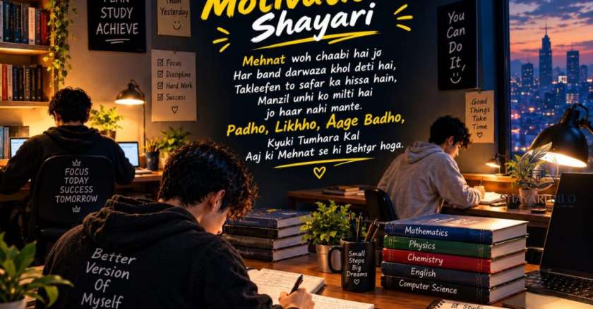 Study Motivation Shayari