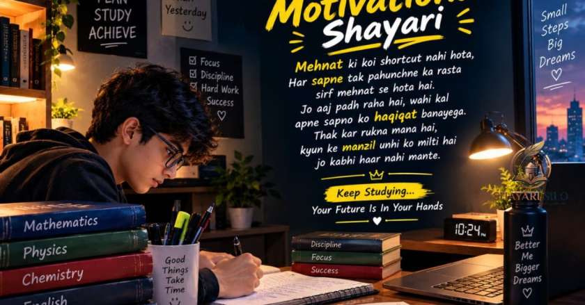 Study Motivation Shayari